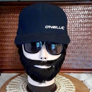 👉*O'NEILL* BRAND BASEBALL HAT CAP ~ NAVY BLUE~ FLEXFIT~ L-XL